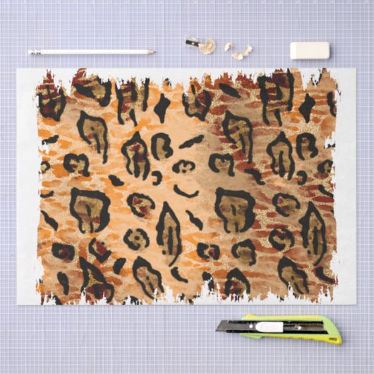 Ontwerp 3 van de Westerne reeks Tissuepapier (Craft)