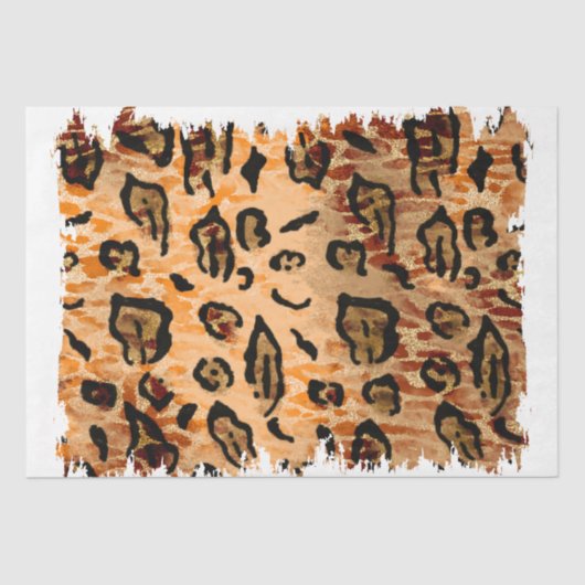 Ontwerp 3 van de Westerne reeks Tissuepapier (Voorkant)