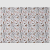 Ontwerp 3 van de Winterbos Reeks Tissuepapier (Voorkant)