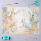 Ontwerp 3 van een Whimsical Woodland Series Tissuepapier (Craft)