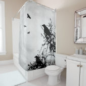 Ontwerp 43 kousensilhouet douchegordijn (In situ)