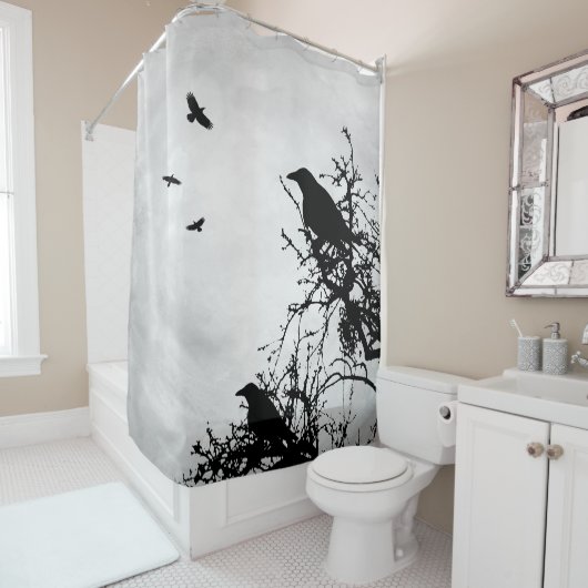 Ontwerp 43 kousensilhouet douchegordijn (In situ)