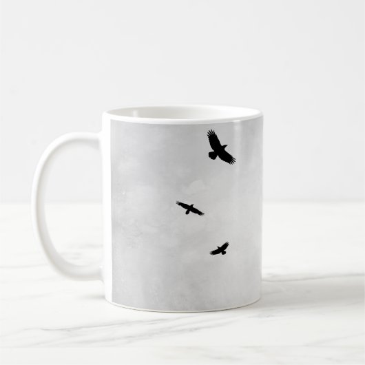 Ontwerp 43 kraaiweven koffiemok (Links)