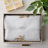 Ontwerp 43 van de Vintage Kerstmengeling Reeks Tissuepapier (Geschenk)