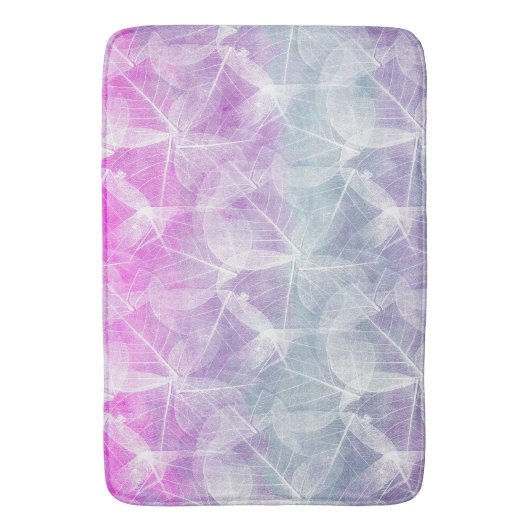 Ontwerp 45 roze paars badmat (Voorkant Verticaal)