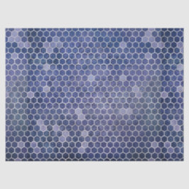 Ontwerp 4 van de blauwe bijenreeks tissuepapier