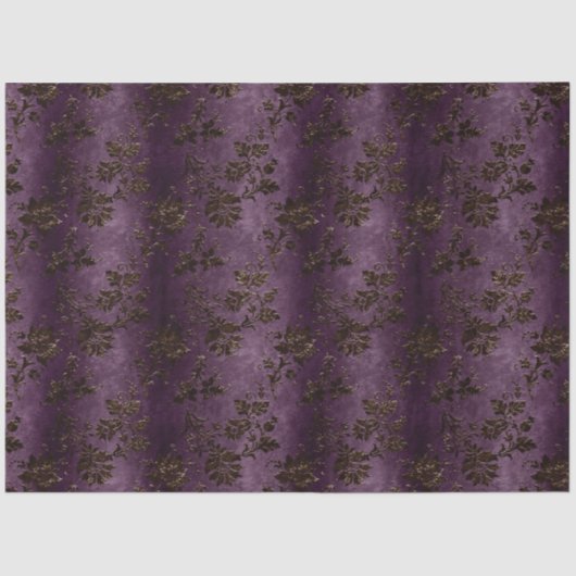 Ontwerp 4 van de Bronze Velvet-reeks Tissuepapier (Voorkant)