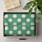 Ontwerp 4 van de groene en Navy Nautical Series Tissuepapier (Geschenk)