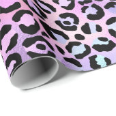 Ontwerp 4 van de Iridescent Leopard-reeks Cadeaupapier (Rol Hoek)