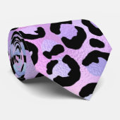Ontwerp 4 van de Iridescent Leopard-reeks Stropdas (Opgerold)