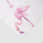 Ontwerp 4 van de Reeks van de Flamingo van de Tend Tissuepapier (Detail)