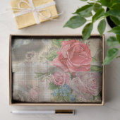 Ontwerp 4 van de Victoriaans Shabby Chic-reeks Tissuepapier (Geschenk)