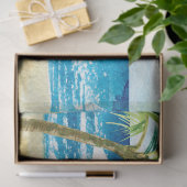 Ontwerp 4 van de waterverf Saacapes Reeks Tissuepapier (Geschenk)