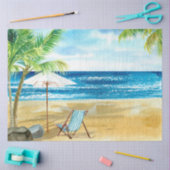 Ontwerp 4 van de waterverf Saacapes Reeks Tissuepapier (Craft)