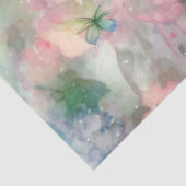Ontwerp 4 van een Whimsical Butterfly-serie Tissuepapier (Detail)