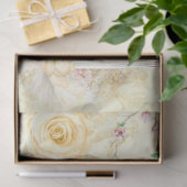 Ontwerp 5 van de Chic Cream Series Shabby Tissuepapier (Geschenk)