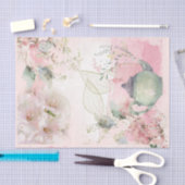 Ontwerp 5 van de grafische schrijfserie Shabby Chi Tissuepapier (Craft)