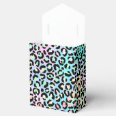 Ontwerp 5 van de Iridescent Leopard-reeks Bedankdoosjes (Geopend)