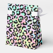 Ontwerp 5 van de Iridescent Leopard-reeks Bedankdoosjes (Achterkant)