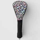 Ontwerp 5 van de Iridescent Leopard-reeks Golfheadcover (Voorkant)