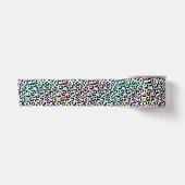 Ontwerp 5 van de Iridescent Leopard-reeks Satijnen Lint (Voorkant)