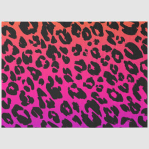 Ontwerp 5 van de multi-Colored Leopard Reeks Tissuepapier