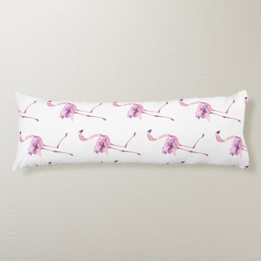 Ontwerp 5 van de Reeks van de Flamingo van de Tend Lichaamskussen (Voorkant)