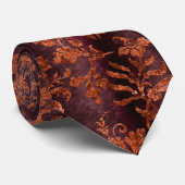 Ontwerp 5 van de Russet Velvet reeks Stropdas (Opgerold)