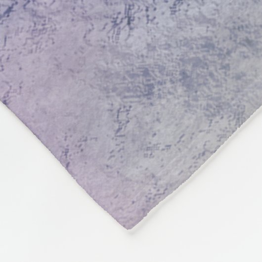 Ontwerp 65 blauwe wereldkaart fleece deken (Hoek)