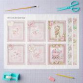 Ontwerp 6 van de Baby Girl-reeks Tissuepapier (Craft)
