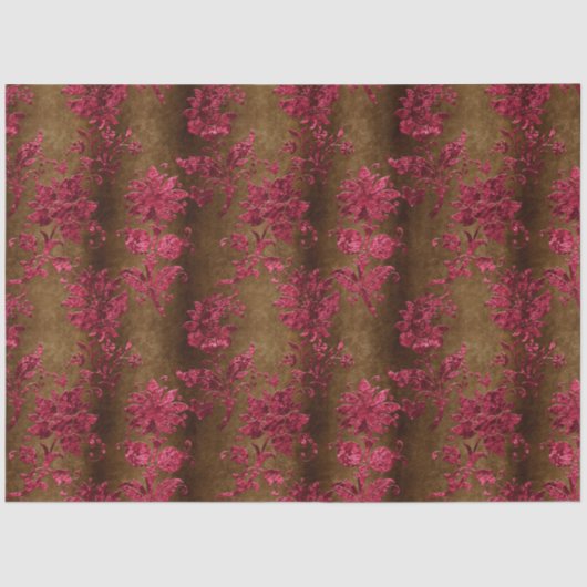 Ontwerp 6 van de Bourgogne Velvet-reeks Tissuepapier (Voorkant)