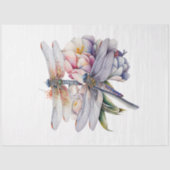 Ontwerp 6 van de Dragonfly-Waterverf Tissuepapier (Voorkant)