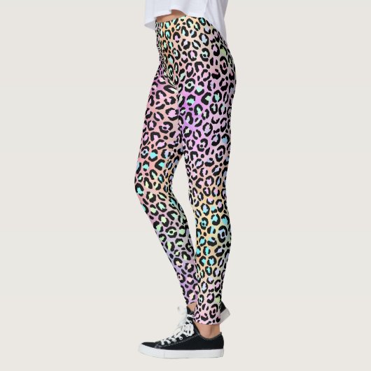 Ontwerp 6 van de Iridescent Leopard-reeks Leggings (Links)