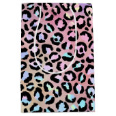 Ontwerp 6 van de Iridescent Leopard-reeks Medium Cadeauzakje (Voorkant)