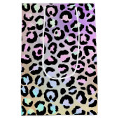 Ontwerp 6 van de Iridescent Leopard-reeks Medium Cadeauzakje (Achterkant)