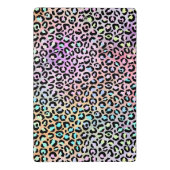 Ontwerp 6 van de Iridescent Leopard-reeks Mini Klembord (Achterkant)