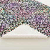 Ontwerp 6 van de Iridescent Leopard-reeks Sherpa Deken (3/4)