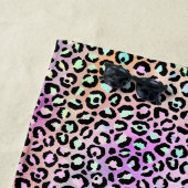 Ontwerp 6 van de Iridescent Leopard-reeks Strandlaken (In situ)