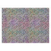Ontwerp 6 van de Iridescent Leopard-reeks Tafelkleed (Voorkant (Horizontaal))