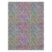 Ontwerp 6 van de Iridescent Leopard-reeks Tafelkleed (Voorkant)