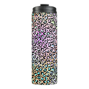 Ontwerp 6 van de Iridescent Leopard-reeks Thermosbeker