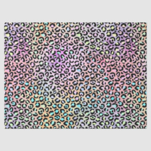 Ontwerp 6 van de Iridescent Leopard-reeks Tissuepapier