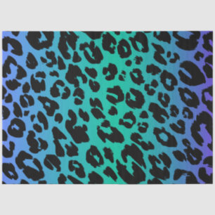 Ontwerp 6 van de multi-Colored Leopard Reeks Tissuepapier