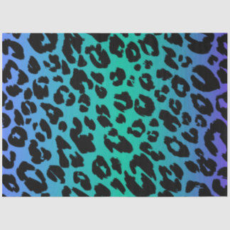 Ontwerp 6 van de multi-Colored Leopard Reeks Tissuepapier