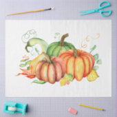 Ontwerp 6 van de Thanksgiving Pumpkin-reeks Tissuepapier (Craft)