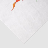 Ontwerp 6 van de Thanksgiving Pumpkin-reeks Tissuepapier (Detail)