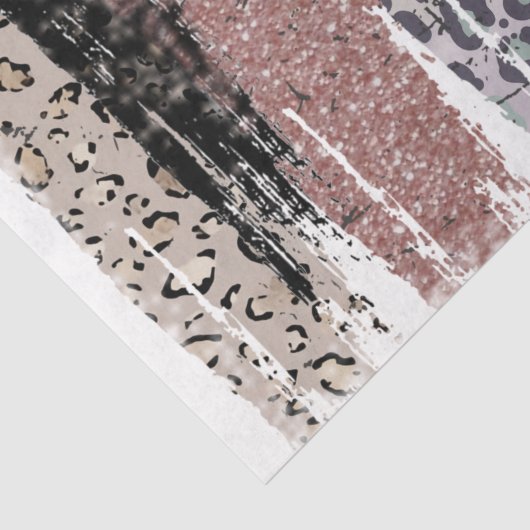 Ontwerp 6 van de Westerne reeks Tissuepapier (Detail)