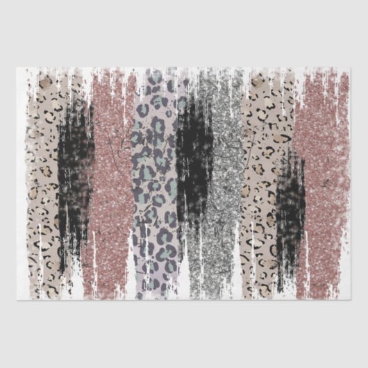 Ontwerp 6 van de Westerne reeks Tissuepapier (Voorkant)