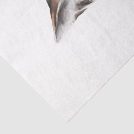 Ontwerp 6 van de Wilde Kattenreeks Tissuepapier (Detail)