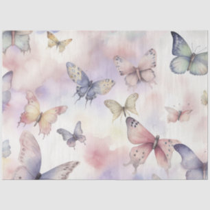 Ontwerp 6 van een Heavenly Butterfly-serie Tissuepapier